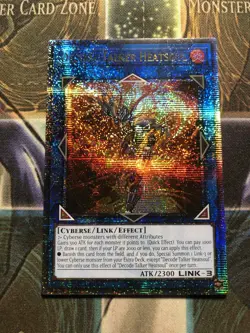 *** DECODE TALKER HEATSOUL *** QUARTER CENTURY SECRET RARE RA01-EN048 QCR YUGIOH - Image 1
