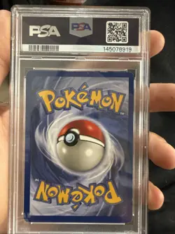PSA 5 1999 POKEMON JUNGLE VAPOREON-HOLO #12 - Image 2