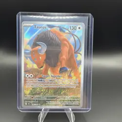 Pokemon Chaos Rising Tauros Illustration Rare 96/86 - Image 1