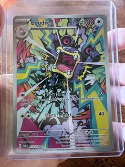 Pokemon Loudred #212/182 English Paradox Rift Illustration Rare Full Art - Image 1
