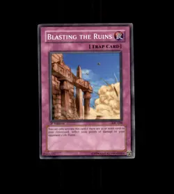Blasting the Ruins IOC-048 Common Invasion of Chaos Yu-Gi-Oh 1st Edition NM/M - Image 1