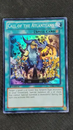 Call of the Atlanteans SDRE-EN023 1st Ed Struc Deck: Realm of Sea Yu-Gi-Oh LP - Image 1