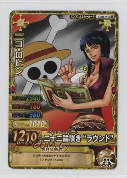 2009 One Piece Data Carddass W: Py Berry Match Part 8 Japanese Nico Robin #C306 - Image 1