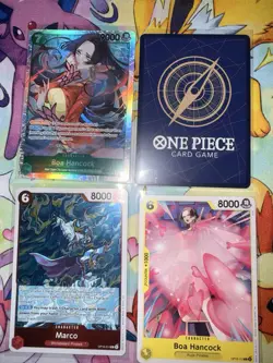 One Piece CCG OP16 Card Lot / Boa Hancock / Yamato / Marco / Boa Hancock - Image 4