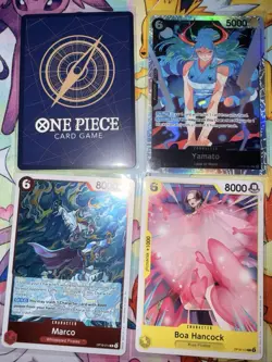One Piece CCG OP16 Card Lot / Boa Hancock / Yamato / Marco / Boa Hancock - Image 5