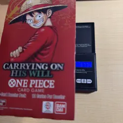 One Piece TCG OP-13 CARRYING ON HIS WILL Sleeved Booster Pack - Heavy - 37.73g - Image 2