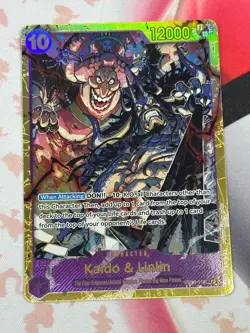 Kaido & LinLin OP08-119 SEC Rare Two Legends One Piece English Near Mint - Image 1