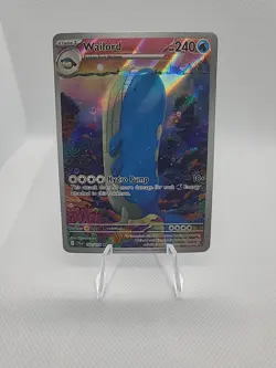 Pokemon TCG SV-Journey Together Wailord #162/159 Illustration Rare - Image 1