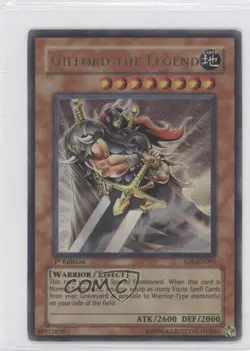 Gilford the Legend 1st Ed. YuGiOh Warrior's Triumph Structure Deck #SD5-EN001 - Image 1