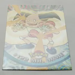 MR. MIME #122 - 2000 Topps Pokemon Card - Blue Logo - Image 2