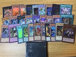 Vintage Yugioh Holo Card Lot of 29 & Sleeves - Image 1