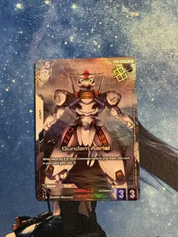 Gundam Aerial - Gundam Card Game - GD01-070 R+ Store Winner Pack 01 - Image 1