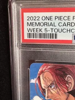 PSA 10 One Piece Film Red Memorial Card Week 5 Touch Card 2022 Promo - Image 3