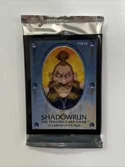 Shadowrun Trading Card Game Booster Pack TCG CCG FASA Corporation Art2 New! - Image 1