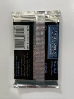 Shadowrun Trading Card Game Booster Pack TCG CCG FASA Corporation Art2 New! - Image 2