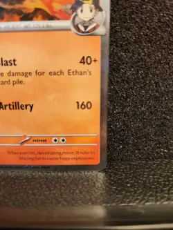 Ethan's Typhlosion Prerelease Stamped Holo Card 034/182 Sv10: Destined Rivals - Image 4