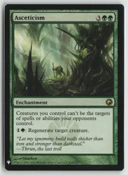 Asceticism Lightly Played 110 The List Reprints Magic: The Gathering - Image 1
