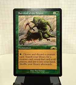 Wizards of the Coast MTG Survival of the Fittest Exodus Enchantment Rare 129 - Image 1