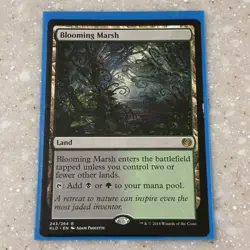 Magic: The Gathering Blooming Marsh Kaladesh Rare Land Black Green Regular - Image 1