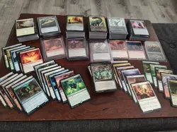 500 MTG Commander Deck Build Lot- Science, Horror, Vampire SNC IKO ONC MOM MAT - Image 1