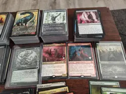 500 MTG Commander Deck Build Lot- Science, Horror, Vampire SNC IKO ONC MOM MAT - Image 4
