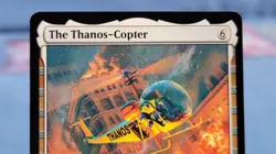The Thanos-Copter Marvel Super Heroes Commander #753 Magic TCG - Image 2