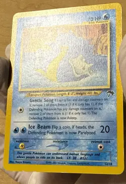 Pokemon Lapras 12/18 Southern Islands Regular Rare MP 2001 WotC Promo Vintage - Image 4