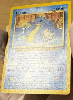Pokemon Lapras 12/18 Southern Islands Regular Rare MP 2001 WotC Promo Vintage - Image 5