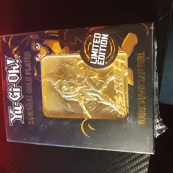 Dark Magician Girl 24k gold plated yugioh card - Image 1