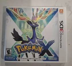 Pokemon X Nintendo 3DS Game Complete in Box with Inserts Tested Working - Image 1
