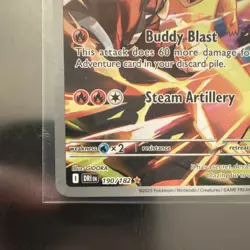 Pokemon TCG Ethan's Typhlosion Destined Rivals IR Full Art Holo - Image 3