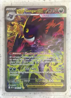Pokemon 2026 Mega Gengar ex 284/217 SIR Ascended Heroes MINT BGS 9 - Image 2