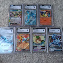 (7 Slabs) Pokemon Slab Lot! Charizard, Articuno, Umbreon, Lugia, Ho-oh, Dialga - Image 1