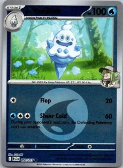 N's Vanillish (Energy Symbol Pattern) 050/217 Ascended Heroes Reverse Holo NM - Image 1