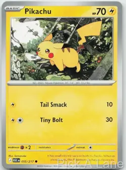 Pikachu 055/217 Common Ascended Heroes Pokemon Near Mint - Image 1