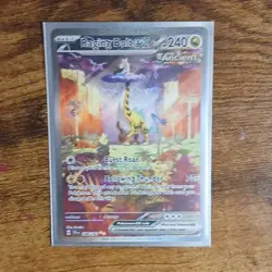 Pokemon TCG Raging Bolt ex 208/162 SV05 Temporal Forces SIR Holo EN - Image 1