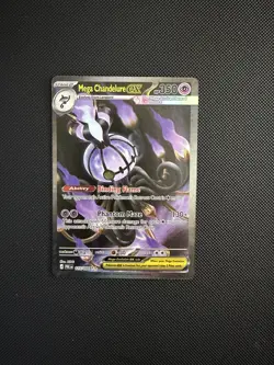 Mega Chandelure EX Pitch Black 115/84 SIR - Image 1