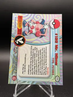 Pokemon Topps Chrome Mr. Mime #122 - Image 2