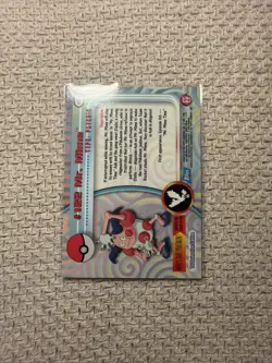 Topps Pokemon TV Series 3 #122 Mr. Mime Holo Foil - Blue Label (NM) - Image 2