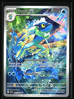 Frogadier Holofoil 089/086 ME04: Chaos Rising Near Mint EN - Image 1