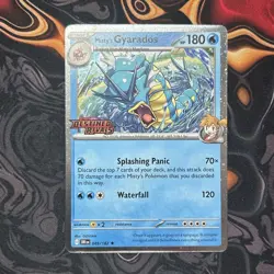 Pokemon Misty’s Gyarados 049/182 Destined Rivals Prerelease Cosmos Holo - Image 1