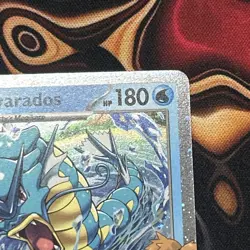 Pokemon Misty’s Gyarados 049/182 Destined Rivals Prerelease Cosmos Holo - Image 3