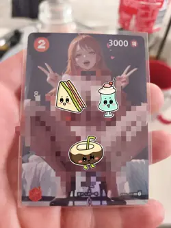One Piece CCG Nami Waifu Karte In Top Zustand One Piece Sexy Waifu Card - Image 1