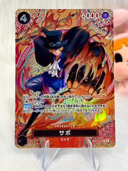 Sabo P-105 SP Adventure on Kami's Island One Piece Card Japanese NM/M - Image 1