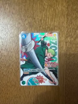 Roronoa Zoro PRB02-006 ROUND 1 x ONE PIECE Card Promo Japanese 2026 NM - Image 2