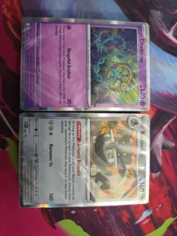 Pokemon TCG Pitch Black Build And Battle Promo - Dhelmise (MEP 084) And Bastidon - Image 1
