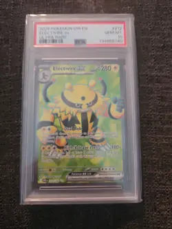 Pokemon TCG Electivire EX 212/182 Ultra Rare, 2025, Destined Rivals Psa 10 - Image 1