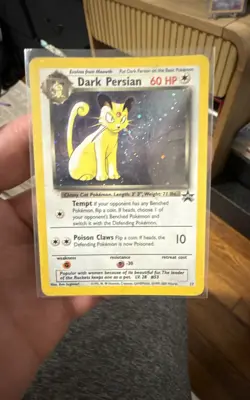 Dark Persian 17/53 Wotc Promo Holo - Image 1