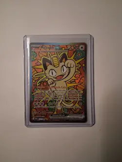 MEOWTH EX 121/088 SPECIAL ILLUSTRATION RARE - PERFECT ORDER - Image 1