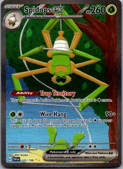 SV01: Scarlet & Violet Base Set #243/198 Spidops ex - Image 1